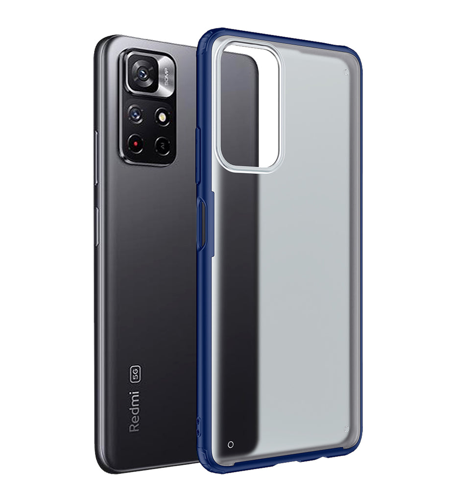 Redmi Note 11T 5G, 6.6 inch Rugged Frosted Back Cover