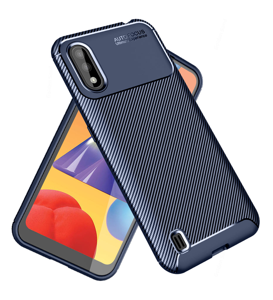 Samsung Galaxy M01 Aramid Texture Back Cover