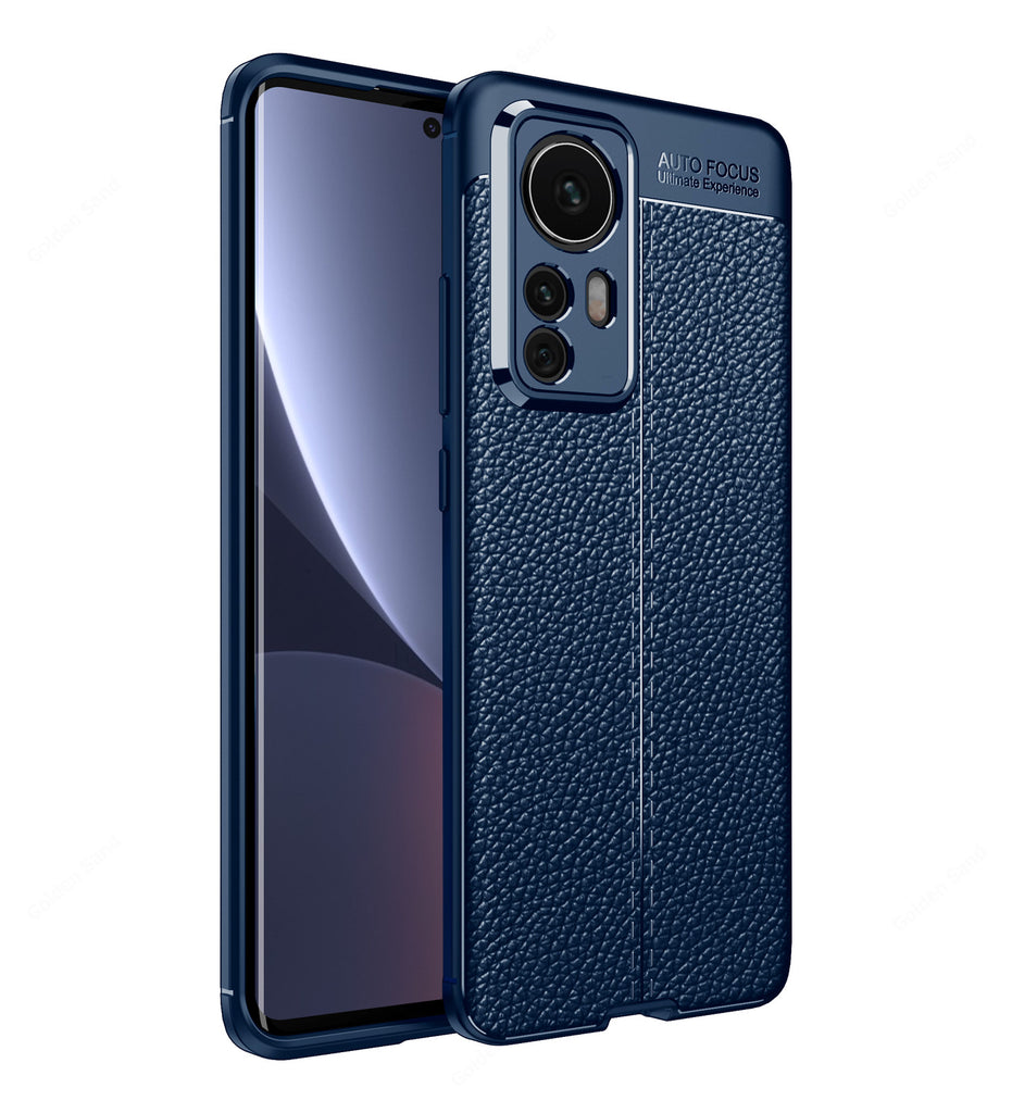 Xiaomi 12 Pro 5G, 6.73 inch Leather Texture Back Cover