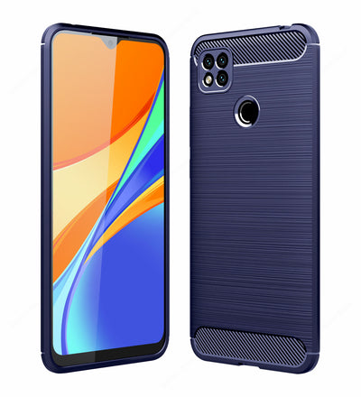 Xiaomi Redmi 9, 6.53 inch Carbon Fibre Back Cover