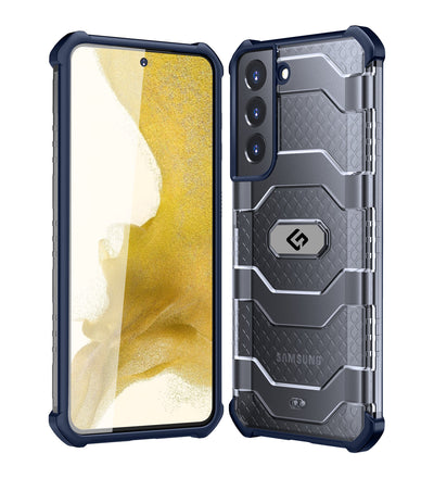 Explorer Series [Certified Military Grade Protection] Back Cover for Samsung Galaxy S22+ Plus 5G, 6.6 inch, Deep Blue