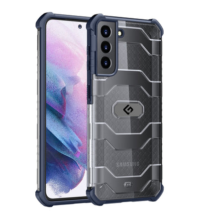 Explorer Series [Certified Military Grade Protection] Back Cover for Samsung Galaxy S21 Plus (6.7 inch), Deep Blue