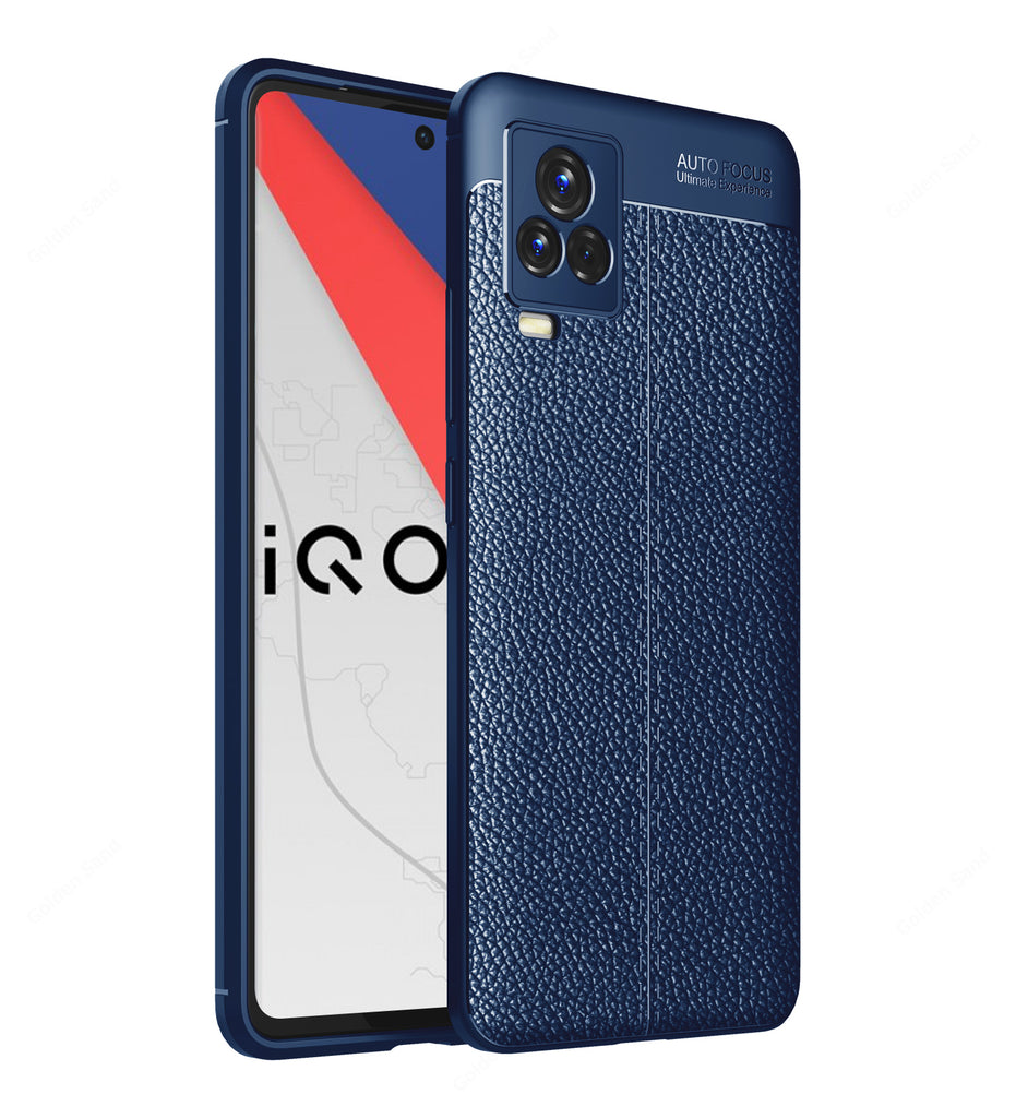 Vivo IQOO 7 Legend 5G, 6.62 inch Leather Texture Back Cover