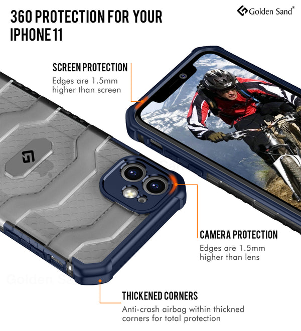 Apple iPhone 11 (6.1 inch) Back Cover | Explorer Series, Deep Blue