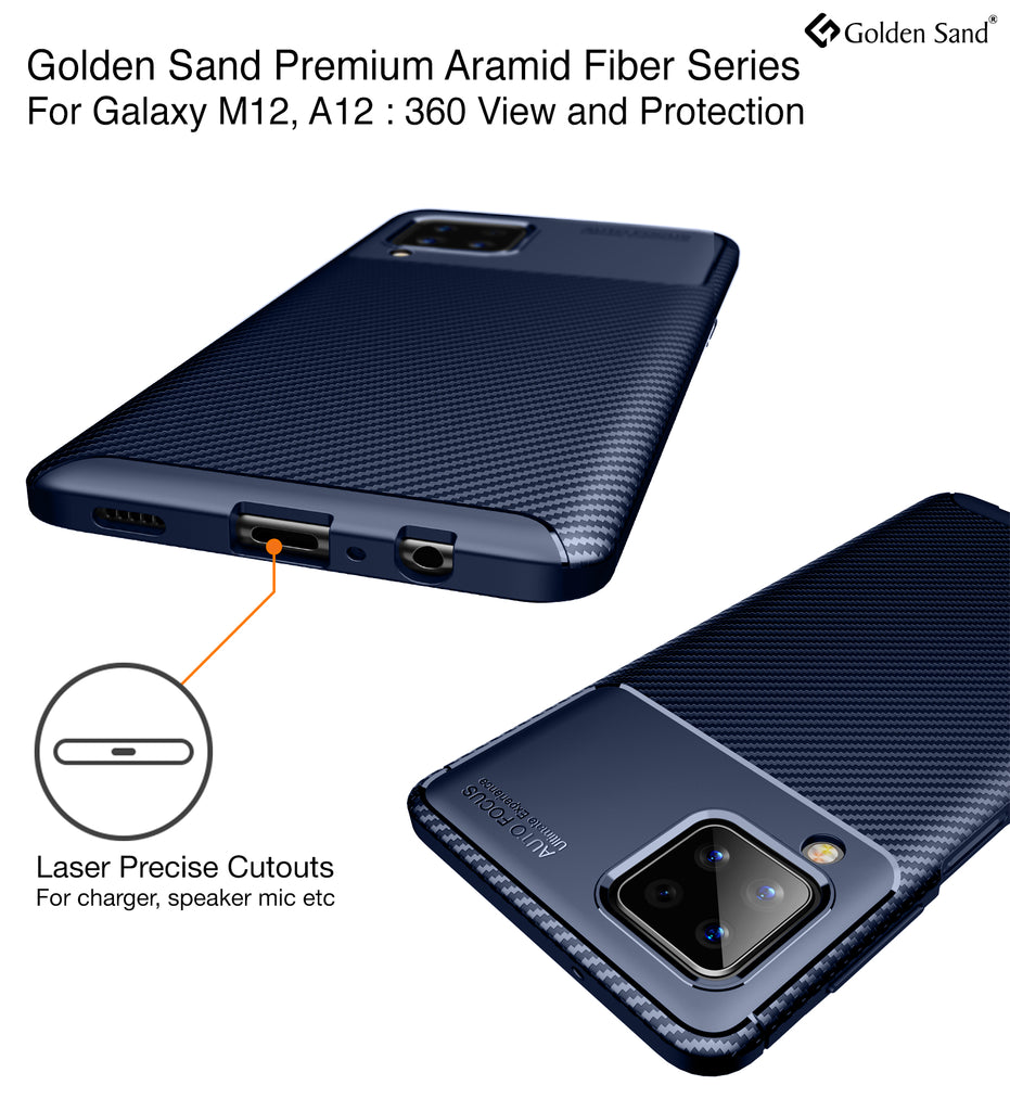 Aramid Fibre Series Shockproof Armor Back Cover for Samsung Galaxy
