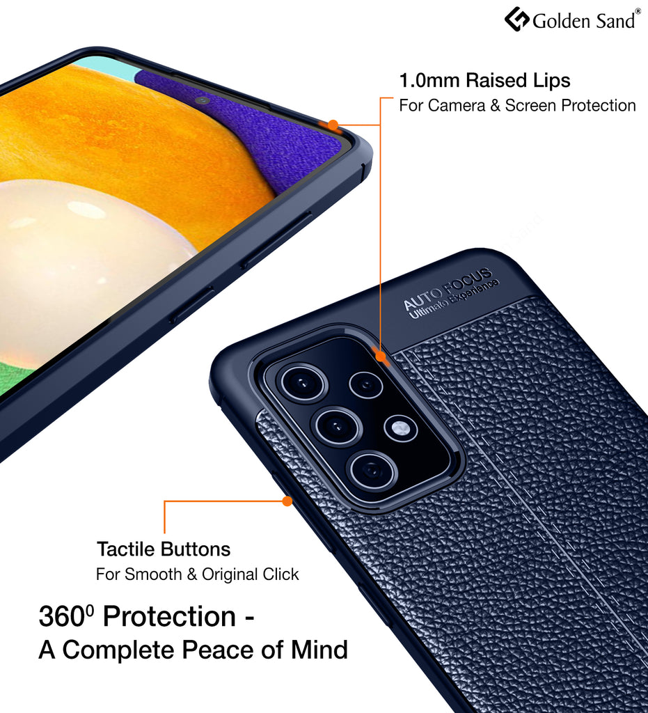 Vegan Leather Rugged Flexible TPU Series Shockproof Armor Back