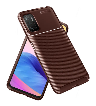 Poco M3 Pro 5G (6.5 inch) Back Cover | Aramid Fiber Series, Brown