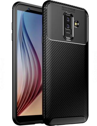 Golden Sand Aramid Fibre Back Cover for Samsung Galaxy J8, Samsung Galaxy A6 Plus (Black, Shock Proof)
