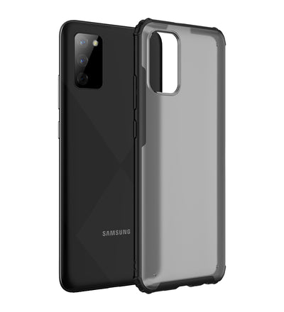 Samsung Galaxy M02s, 6.5 inch Rugged Frosted Back Cover