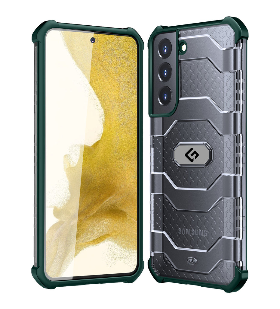 Explorer Series [Certified Military Grade Protection] Back Cover for Samsung Galaxy S22+ Plus 5G, 6.6 inch, Military Green
