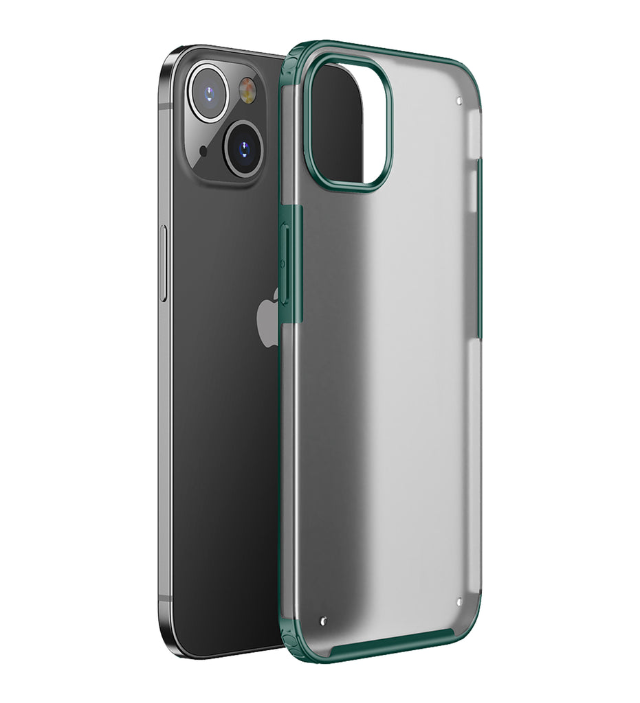 Apple iPhone 13, 6.1 inch Rugged Frosted Back Cover