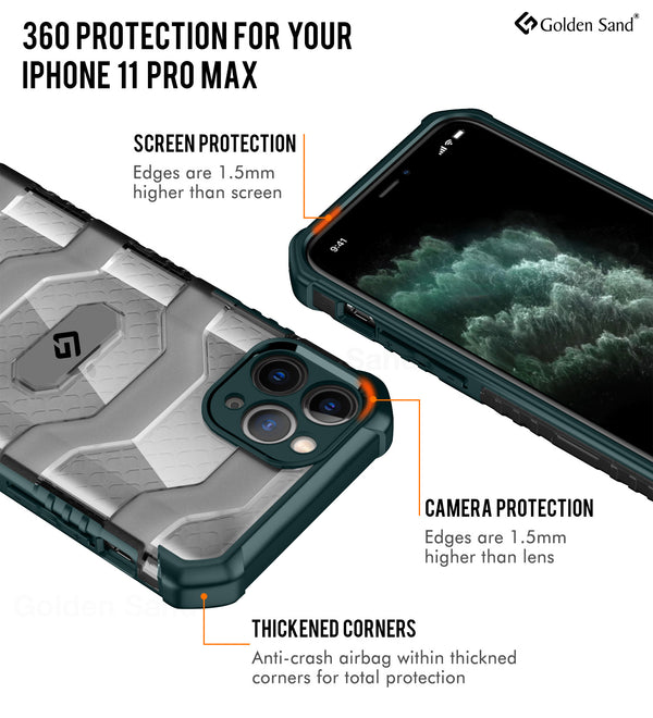 Apple iPhone 11 Pro Max  Back Cover | Explorer Series, Military Green