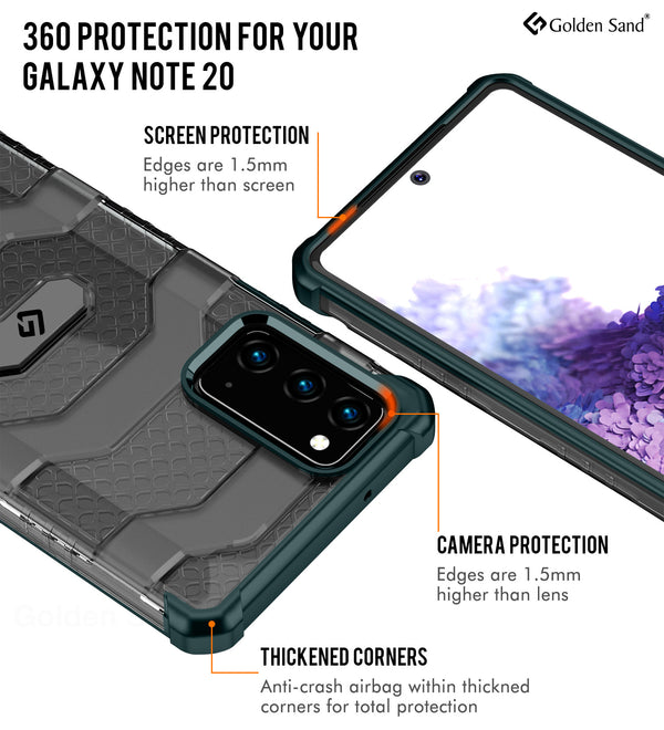 Samsung Galaxy Note 20  Back Cover | Explorer Series, Military Green