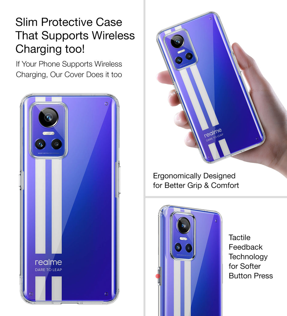 COOL Case for Realme C55 AntiShock Transparent - Cool Accesorios