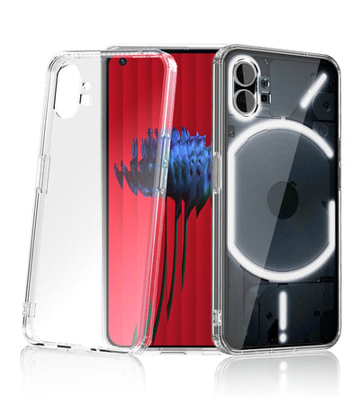 Nothing Phone (1) (6.55 inch) Back Cover | Ice Crystal Series, Crystal Clear