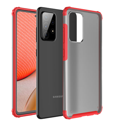 Samsung Galaxy A72, 6.7 inch Rugged Frosted Back Cover