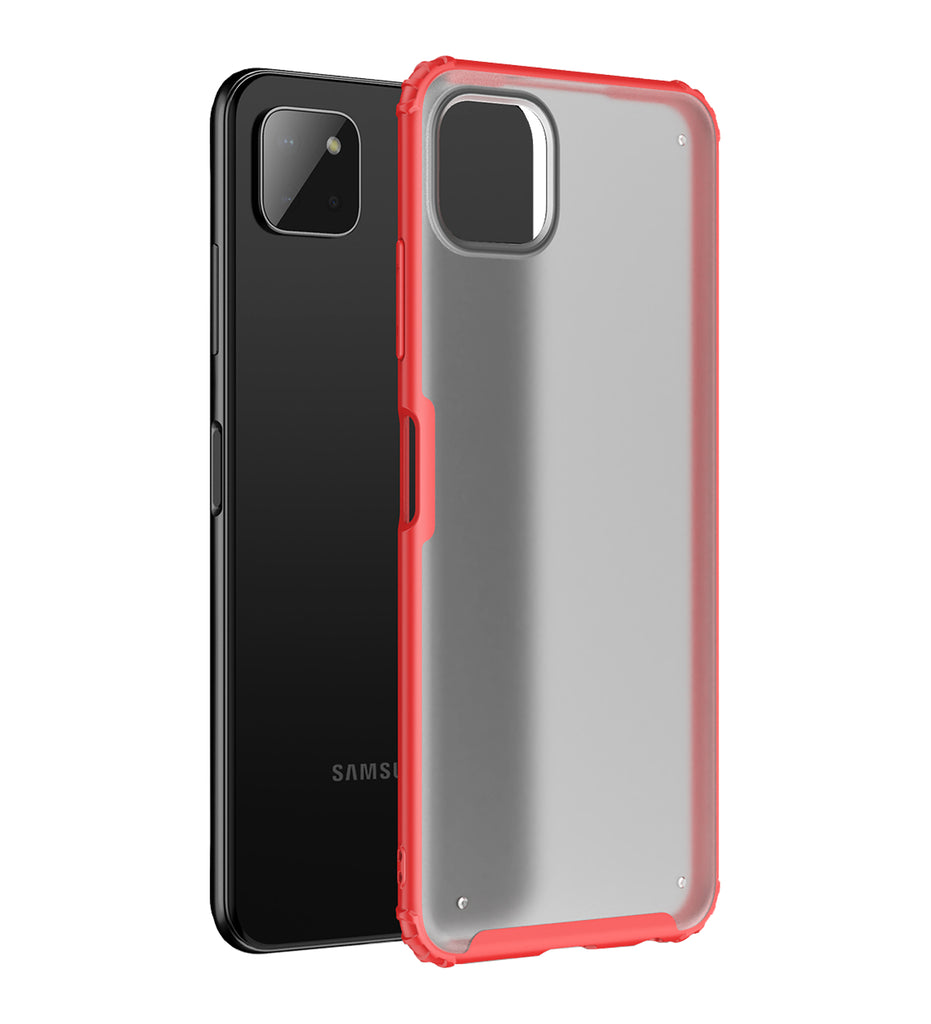 Samsung Galaxy F42 5G, 6.6 inch Rugged Frosted Back Cover
