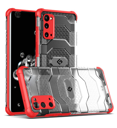 Samsung Galaxy S20  Back Cover | Explorer Series, Tangy Red