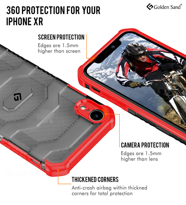 Apple iPhone XR (6.1 inch) Back Cover | Explorer Series, Tangy Red